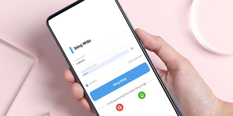 3 bước đăng nhập trên app điện thoại cho newbie