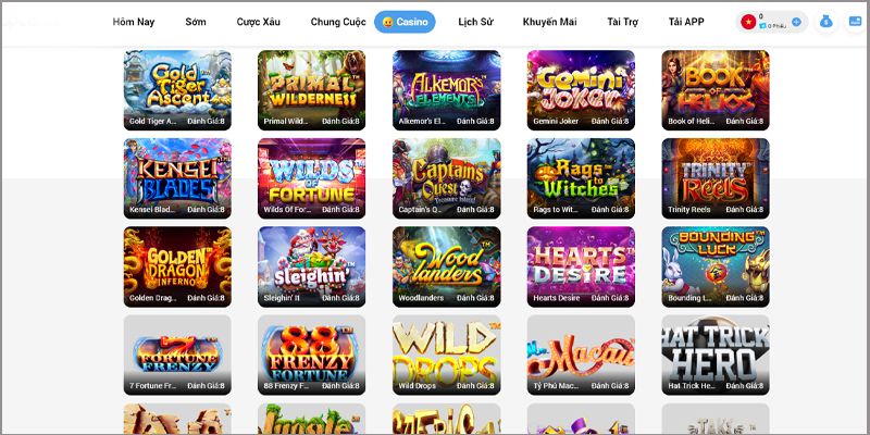 Chuyên mục slot game 8xbet là gì?