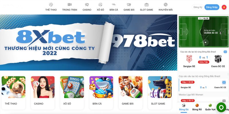 Những ưu điểm làm nên tên tuổi của nhà cái 8xbet is